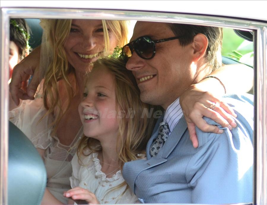 Свадьба Кейт Мосс в картинках!