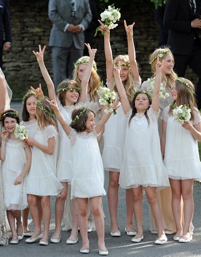 Свадьба Кейт Мосс в картинках!