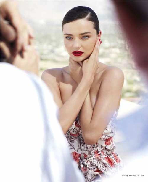 Очаровательная Миранда Керр в фотосессии австралийского «InStyle»