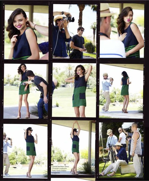 Очаровательная Миранда Керр в фотосессии австралийского «InStyle»