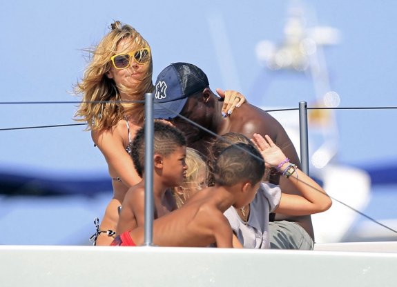 Хайди Клум на яхте – путешествие в семейном кругу