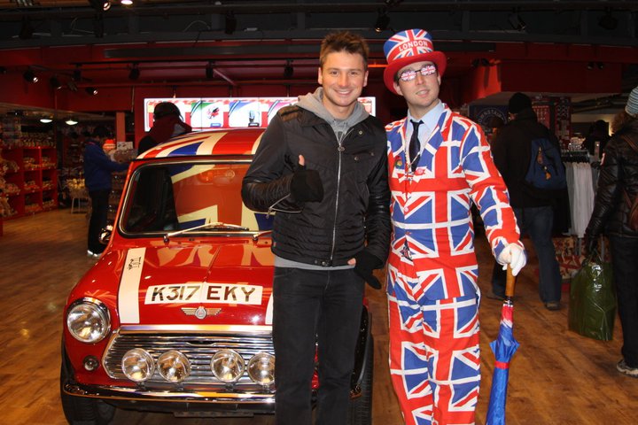 Путешествие Сергея Лазарева в Лондон (фотоотчет)