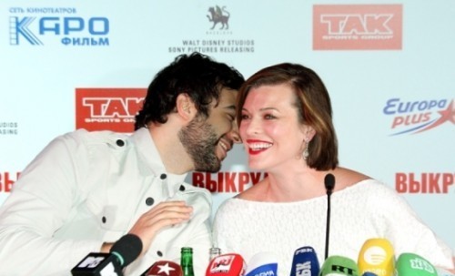 Похождения Милы Йовович в Москве