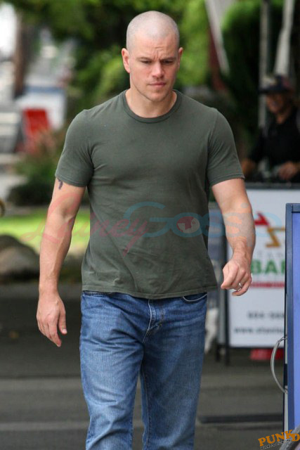 Мэтт Дэймон облысел!