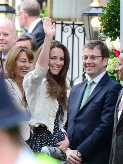 Кейт Миддлтон за несколько часов до свадьбы (фотоотчет)