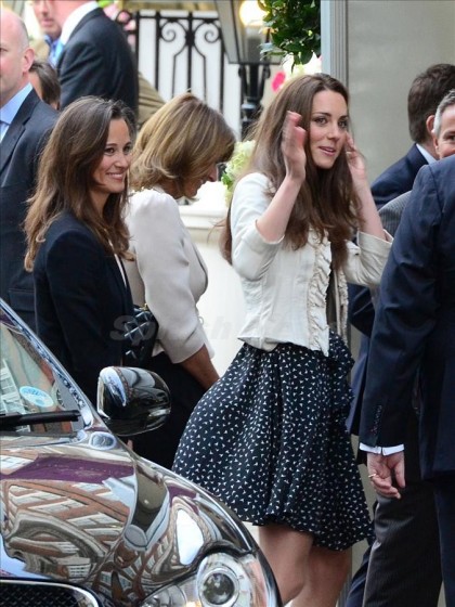 Кейт Миддлтон за несколько часов до свадьбы (фотоотчет)