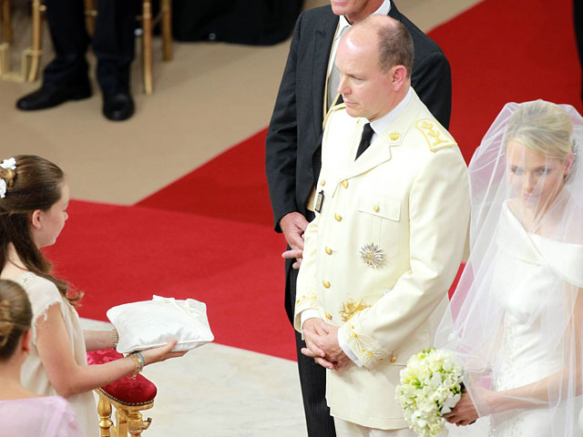 Венчание принцы Альбера и княгини Шарлен в Монако