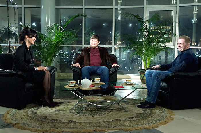 Канделаки смутила главу Чеченской республики своим внешним видом