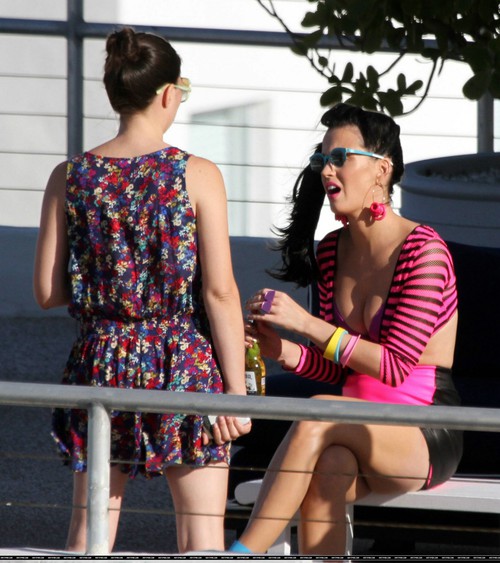 Кэти Перри на фотосессии в Майами