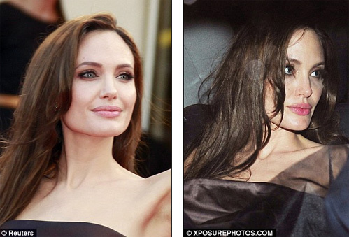 Пьянка в Каннах: в главных ролях Анджелина Джоли и Наоми Кэмпбелл!