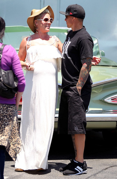 Беременная Пинк в Малибу