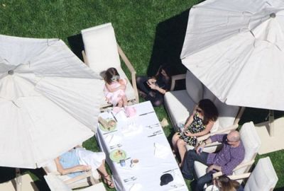 День рождения Сури Круз: шпионский фотоотчет с высоты птичьего полета!