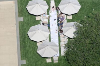 День рождения Сури Круз: шпионский фотоотчет с высоты птичьего полета!