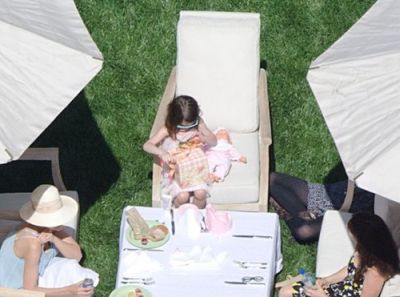 День рождения Сури Круз: шпионский фотоотчет с высоты птичьего полета!