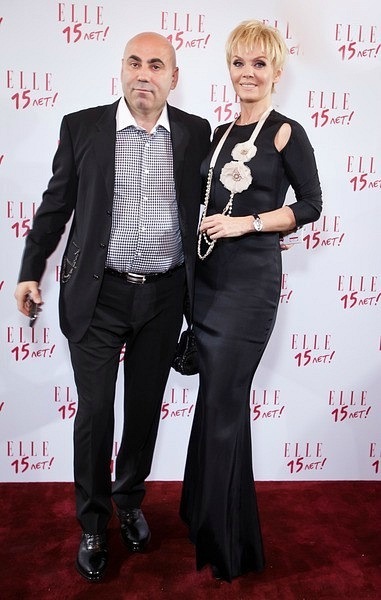 Валерия и Иосиф Пригожин на юбилее журнала ELLE