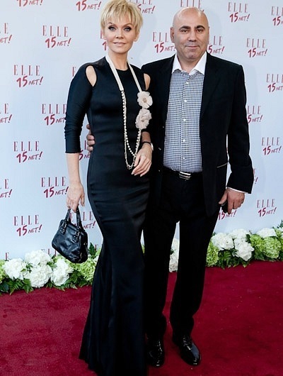 Валерия и Иосиф Пригожин на юбилее журнала ELLE